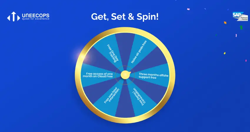 Get, Set & Spin! Try Your Luck & Win Exciting SAP Business One Offers